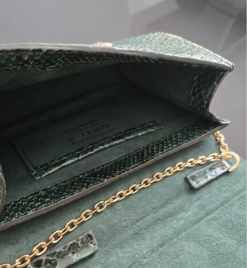Mini Vega - verde petrolio/nero