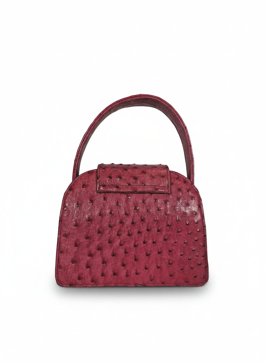 Borsa in pelle di Struzzo  - Alice