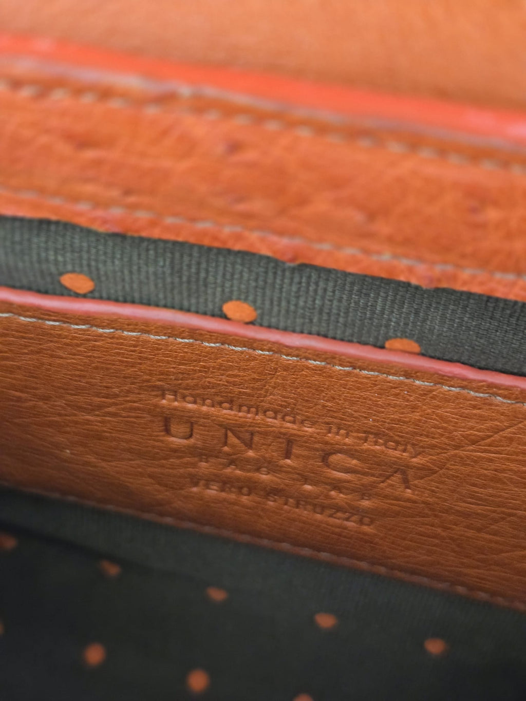 Mini Vega - Struzzo terracotta