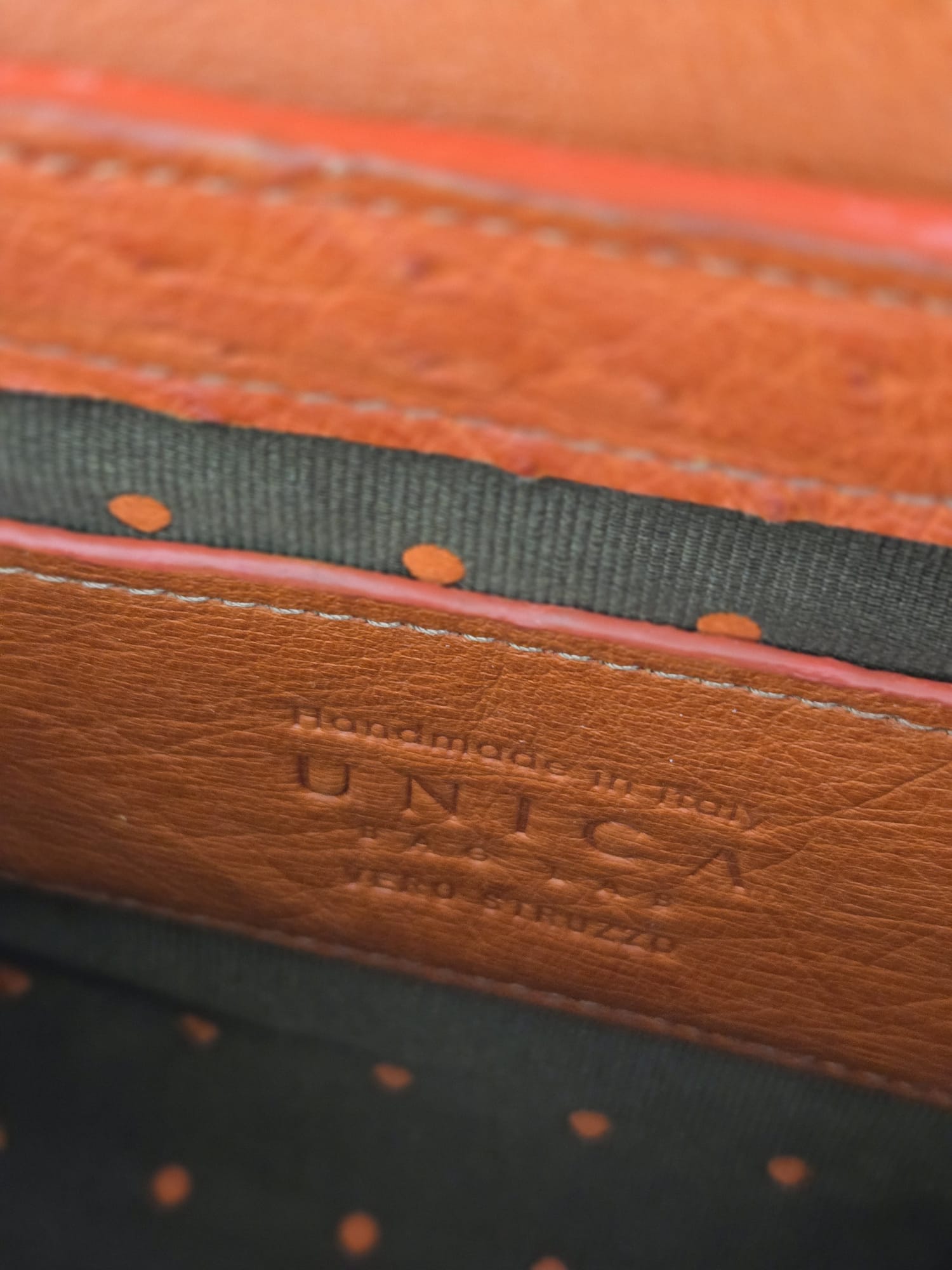 Mini Vega - Struzzo terracotta