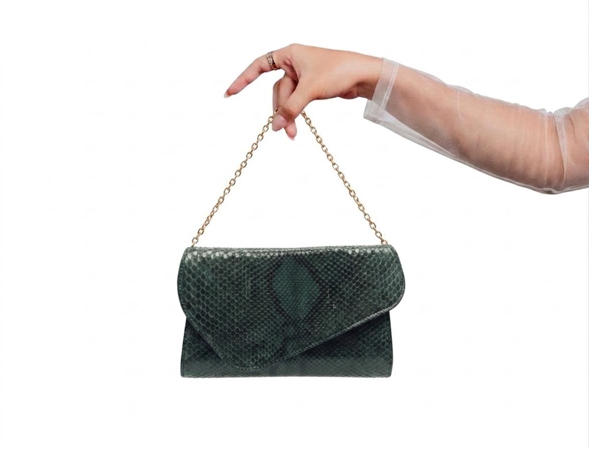 Mini Vega - verde petrolio/nero